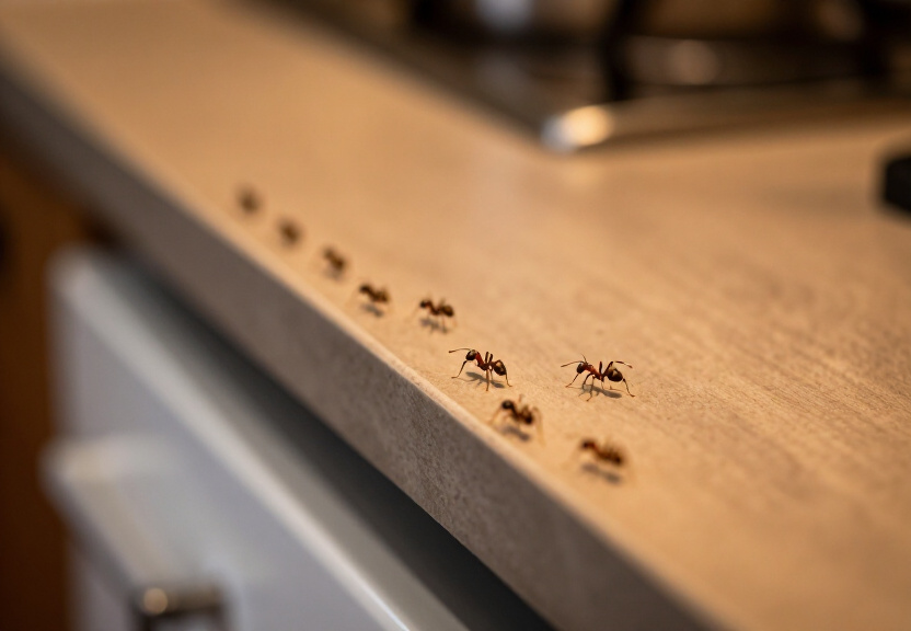 Ant Infestation in a Sylvania Kitchen